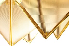 Plafoniera tridimensionala origami pliat complex PYRAMIDS