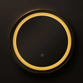 Oglindă LED retroiluminată pentru baie Zuma Line D251801 24W/230V 3000/4000/6000K IP44 auriu