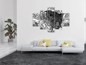 Tablou - Grădină exotică (150x105 cm)