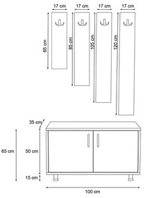 Mobilier Hol Povipe 2 (multicolor) . 1093918