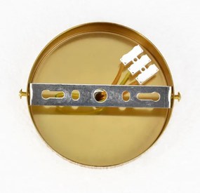 Brilagi - Lustră de tavan aplicată CRISTAL 5xE14/40W/230V Ø 38 cm