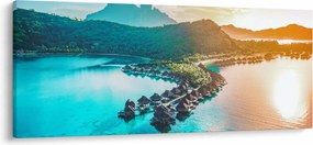 Tablou - Bora Bora (120x50 cm)
