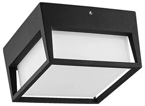 Plafonieră LED de exterior Prezent 31311 GEST LED/9W/230V IP44 negru