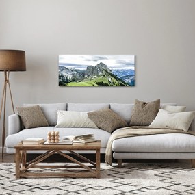Tablou - Crestele munților (120x50 cm)