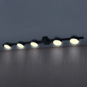 Plafonieră LED JOY 5xGX53/6W/230V negru