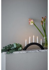 Sfeșnic de Crăciun AVENTO 5xE10/3W/230V negru Markslöjd 705955