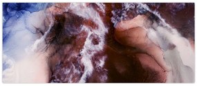 Tablou - Marmură violet N⁰3 (120x50 cm)