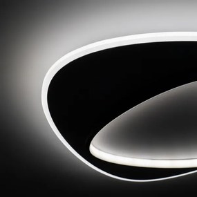 Brilagi - Plafonieră LED reglabilă FLARE 70W/230V 3000/4000/6000K, cu telecomandă