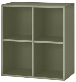 Boxie dulap de perete deschis 80x80x37 cm verde