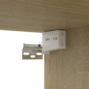 Comode TV, 4 buc., stejar sonoma, 100x30x30 cm, PAL 4, Stejar sonoma, 100 x 30 x 30 cm