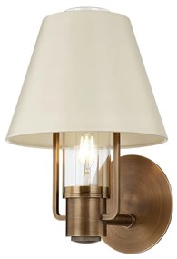Aplica de perete LUX, Design Rustic, Alama Patinata, Kindle B1613-PBR/SSD-CE HVL