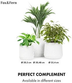 Heusden, kvetináč, Polystone, vhodný pre rastliny, ručná výroba