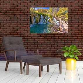 Tablou - Intrare in cascade (90x60 cm)