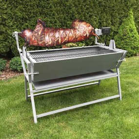 Grătar cu rotisor electric Avenberg FERKEL