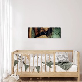 Tablou - Muza (cu ceas) (90x30 cm)