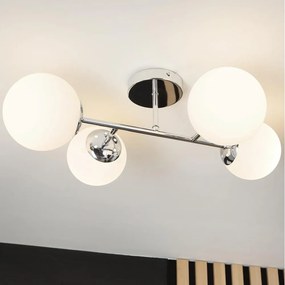 Brilagi - Lustru aplicat MALONY, 4xE14/20W/230V, crom lucios