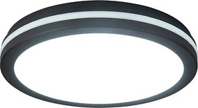 Prezent 70334 - Corp de iluminat LED de tavan pentru exterior GARDEN/20W/230V IP65, negru, compatibil cu dimmer