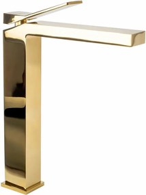 Baterie inalta lavoar Rea Duet Gold