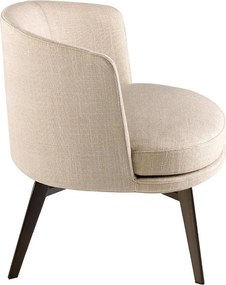 Fotoliu modern elegant Cream fabric