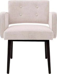 Scaun design LUX Locarno, Sisley beige