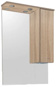 Dulap suspendat pentru baie Vanessa 75, stejar Sonoma