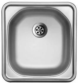 Chiuvete Compact 435, oțel inoxidabil mat