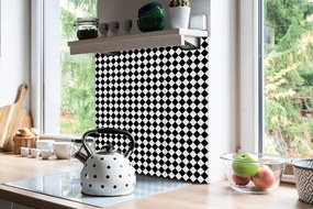Panouri de vinil PVC Tabla de șah diagonală