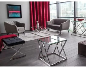 Canapea Elite Velvet, două locuri, gri