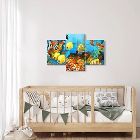 Tablou - Recif de corali colorat (90x60 cm)