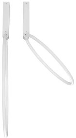 Lustra LED aplicata ajustabila GARVE alba 70W