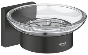 Grohe Start Cube sapuniera perete negru-transparent 410962430