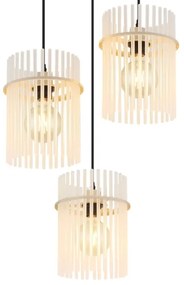 Globo 15698-3HRB - Candelabru suspendat pe cablu GORLEY 3xE27/60W/230V