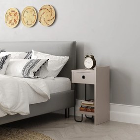 Măsuță de noptieră Sirius Right Light Mocha