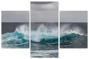 Tablou - Valuri pe ocean (90x60 cm)