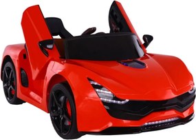 Masinuta Electrica cu acumulator pentru copii NOVOKIDS™ Magma Racer , Cu telecomanda, Melodii si lumini, 3-8 ani , Usi cu deschidere Butterfly ,