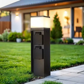 Solight PG13B - Lampă de exterior cu 2 socluri 1xG9/11W/230V IP44