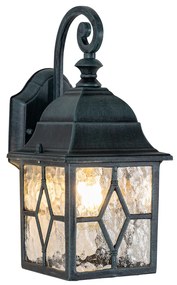 Lămpă de perete exterioară romantică verde închis - Londra