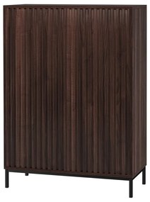 Dulap în culoare naturală cu aspect de lemn de nuc 80x110 cm Celine - Støraa