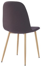 Scaun sufragerie Laga (maro închis + fag) . 1116391