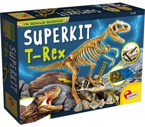 EXPERIMENTELE MICULUI GENIU - KIT PALEONTOLOGIE T-REX - LISCIANI (L81103)