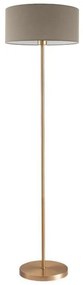 Lampă de podea LED TUNJA, 1xE27/20W/230V, Ø 38 cm, auriu/taupe