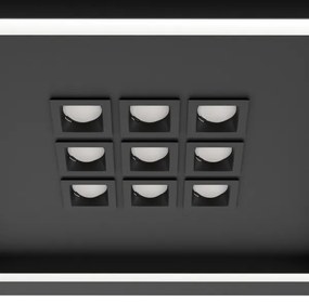 Plafonieră LED dimabilă Eglo 901192 BALAZOTE LED/21,4W/230V negru + telecomandă