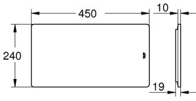 Grohe placa de tocat 40750HW0