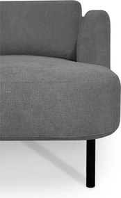 Colțar gri închis (cu colț pe partea stângă /în formă de "U") Hero – Scandic