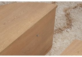 SET 2x măsuță de cafea ORION stejar