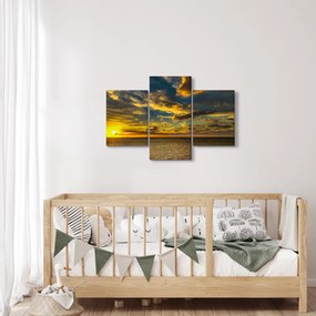 Apus de soare la mare (90x60 cm)