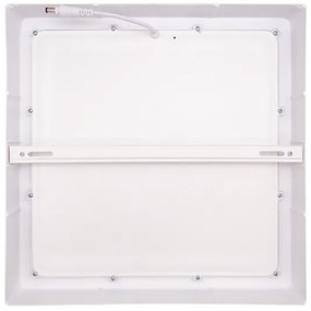 Solight WD175 - Plafonieră LED, 24 W, 230 V, 3000/4000/6000 K, 30 x 30 cm, alb