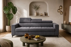 Canapea extensibilă Nardo - chenille gri Vibe 95