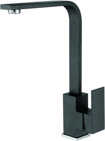 Baterie bucatarie monocomanda Inter Ceramic finisaj gri mat