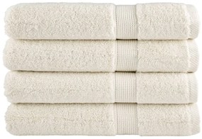 vidaXL Prosoape premium SOLUND 4 buc. crem 100x200 cm 600 gsm